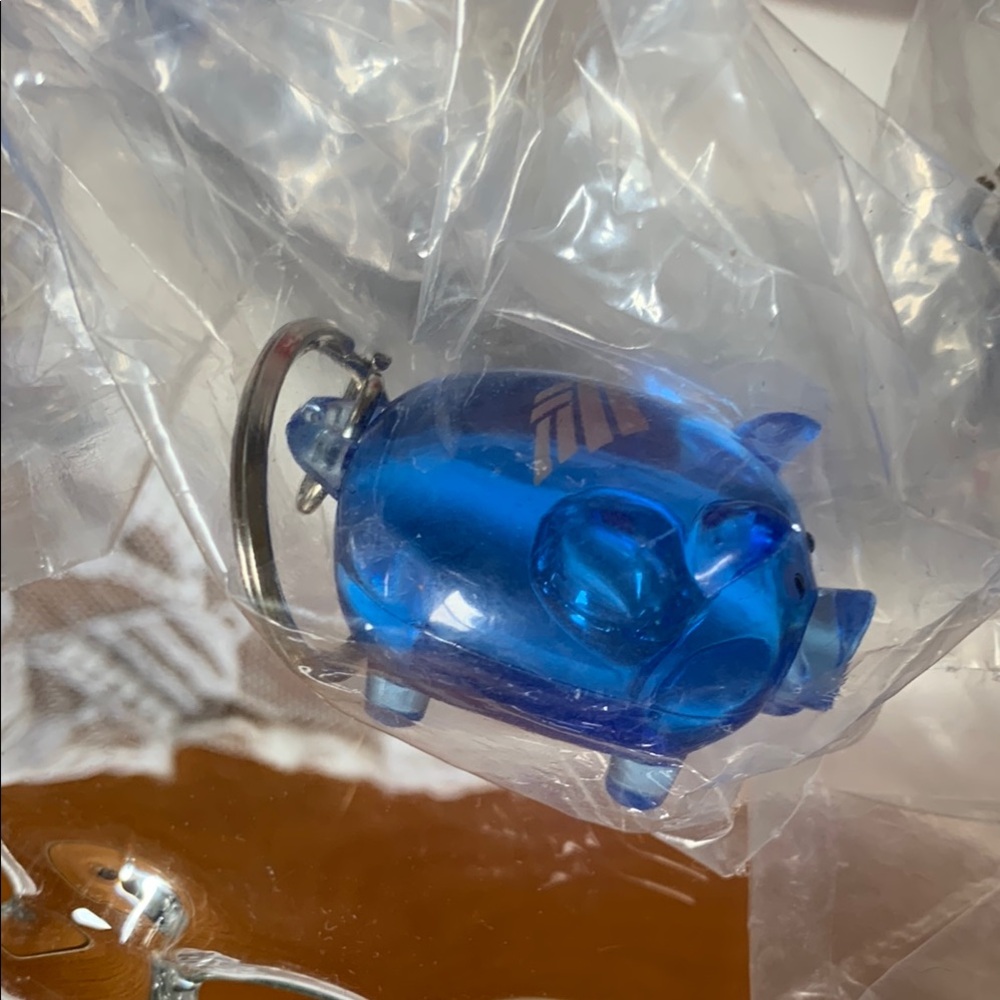 Bank of America Piggy Set - Banks, Key Chains & Squishball - Picture 7 of 8